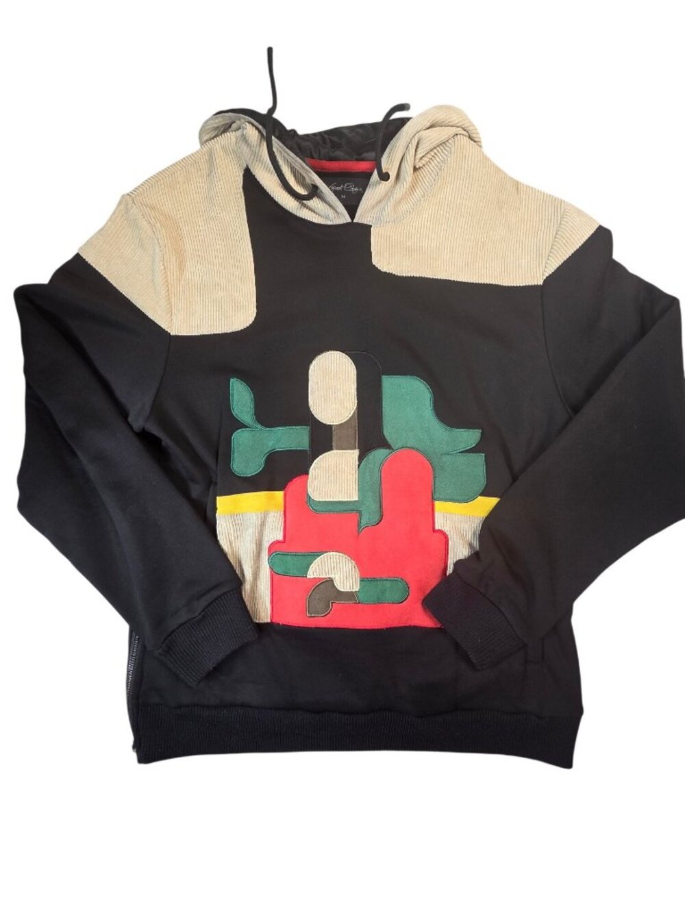 Frost Originals F5755 MonaLisa Corduroy Hoodie, Black, Men's Medium - Picture 2 of 9